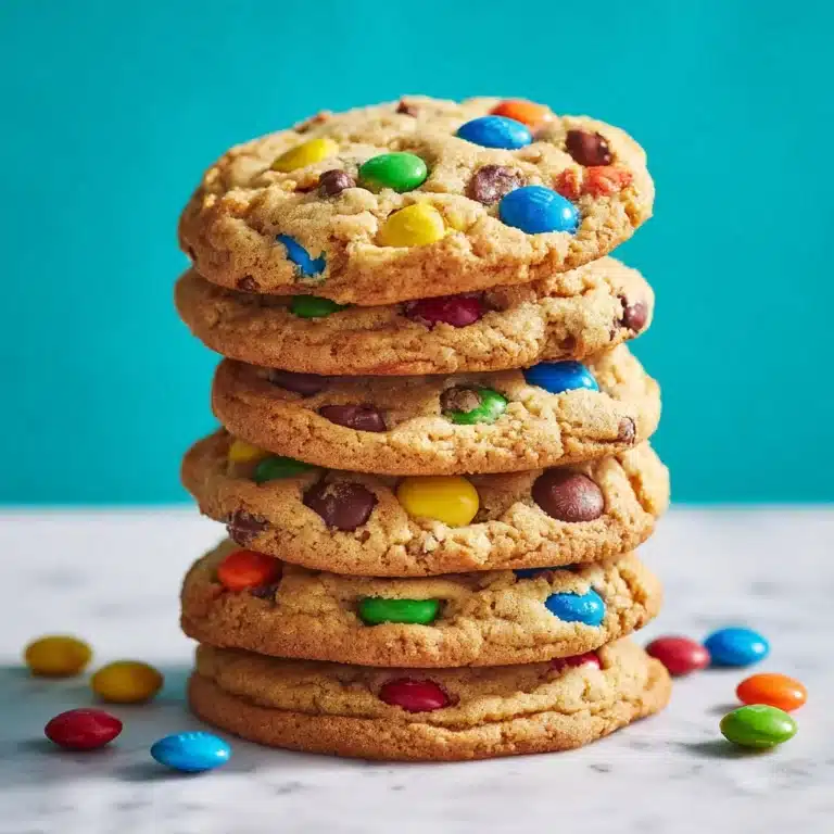Peanut Butter M&M Cookies Recipe