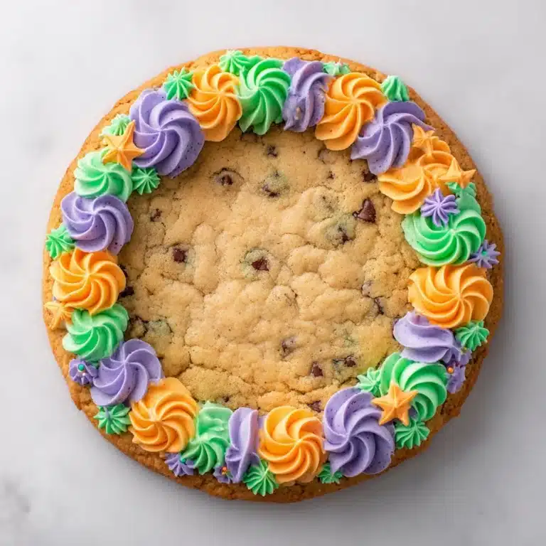 Halloween Chocolate Chip Cookie Cake Recipe