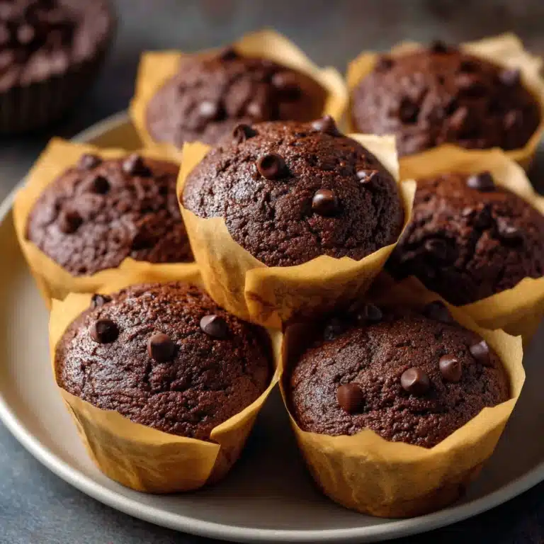 Chocolate Protein Muffins Recipe