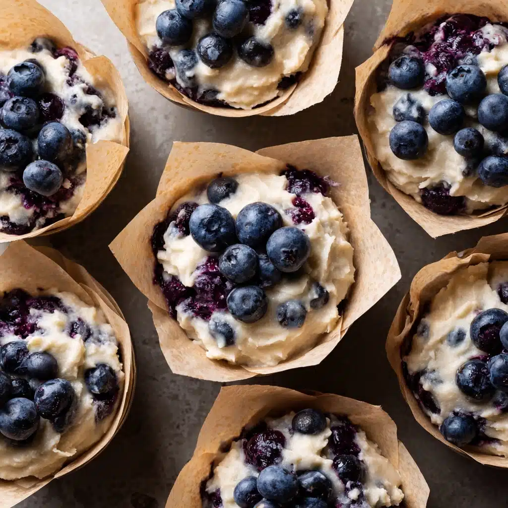 Blueberry Lemon Gluten Free Muffins Recipe - Recipe Image