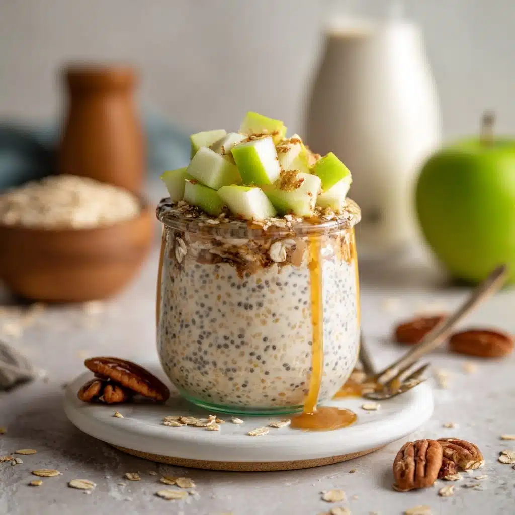 Caramel Apple Overnight Oats Recipe