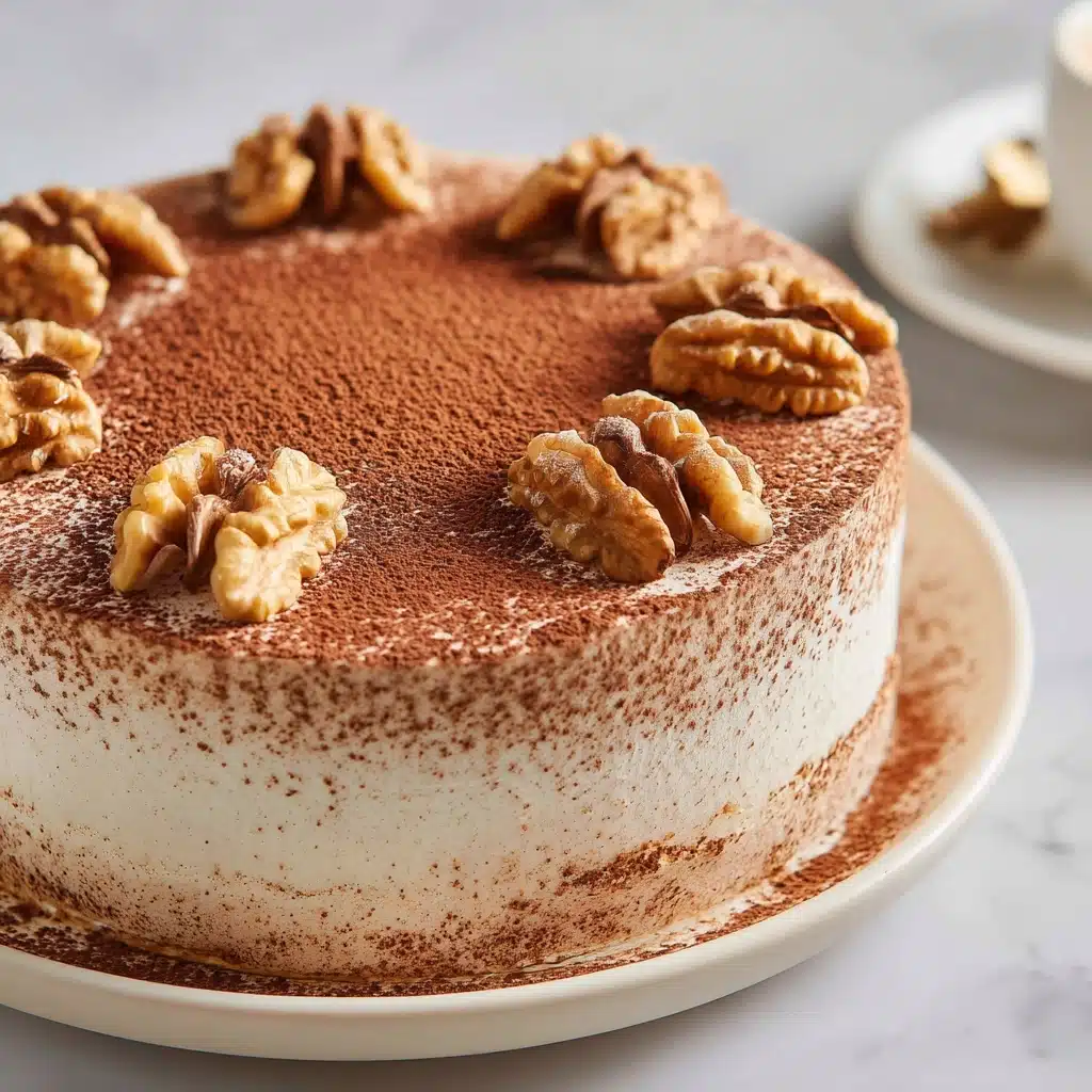 Coffee Walnut Cake Recipe - Recipe Image