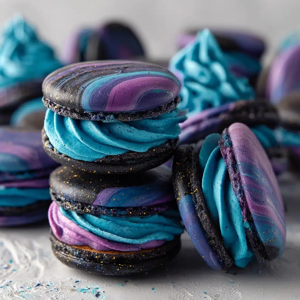 Galaxy Macarons Recipe - Recipe Image