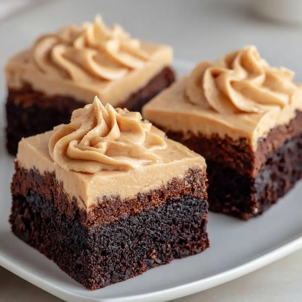 Frosted Coffee Brownies Recipe - Recipe Image