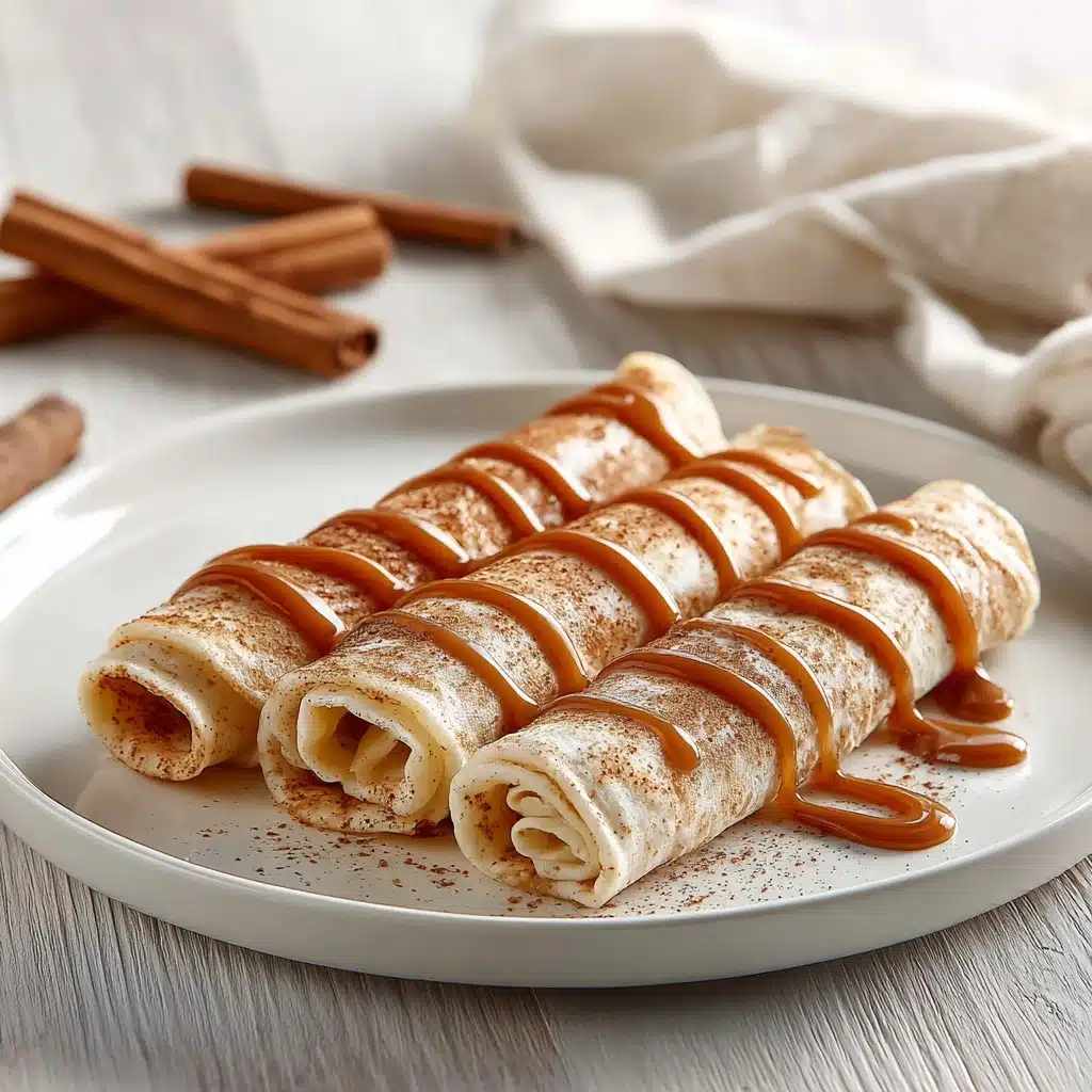 Cinnamon Roll Protein Crepes