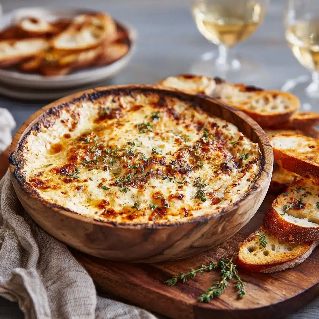 Warm Caramelized Fennel and Leek Cheese Dip Recipe - Recipe Image