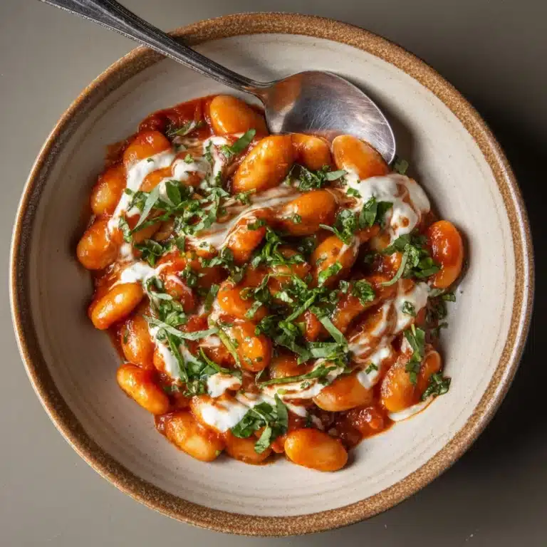 Bravas Beans With Garlic Aioli (Vegan Butter Bean Dish) Recipe