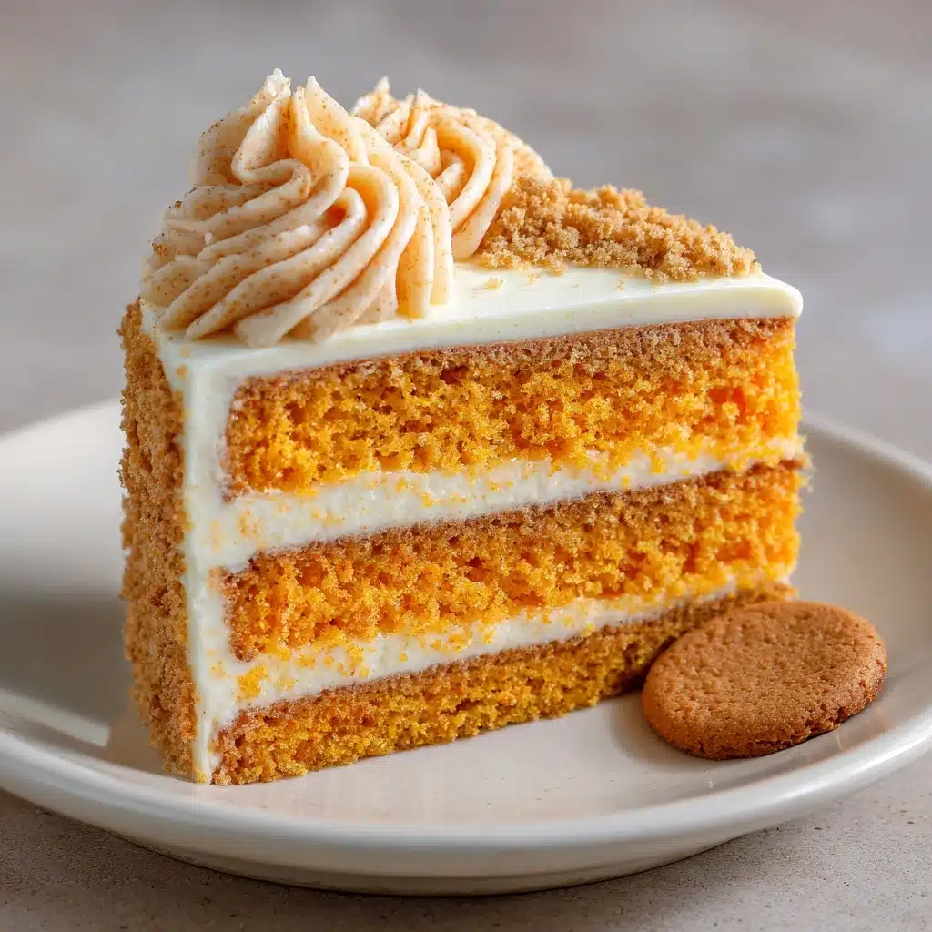 Pumpkin Biscoff Cake Recipe - Recipe Image