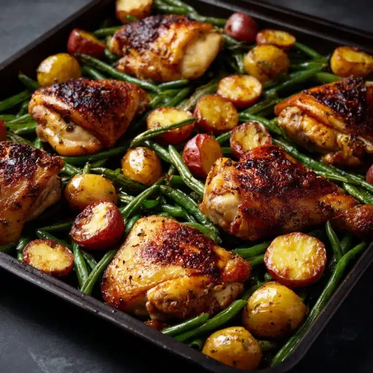 Sheet Pan Chicken Thighs Recipe