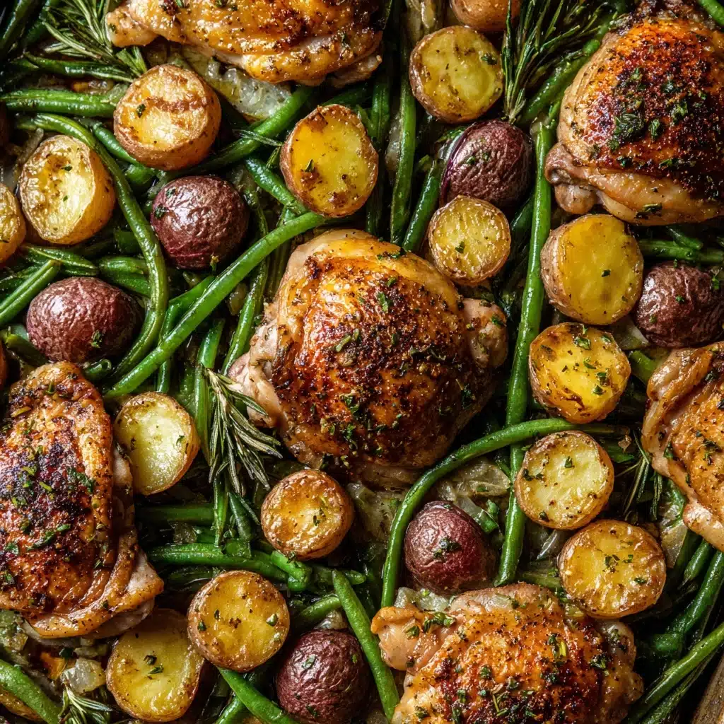 Sheet Pan Chicken Thighs Recipe - Recipe Image