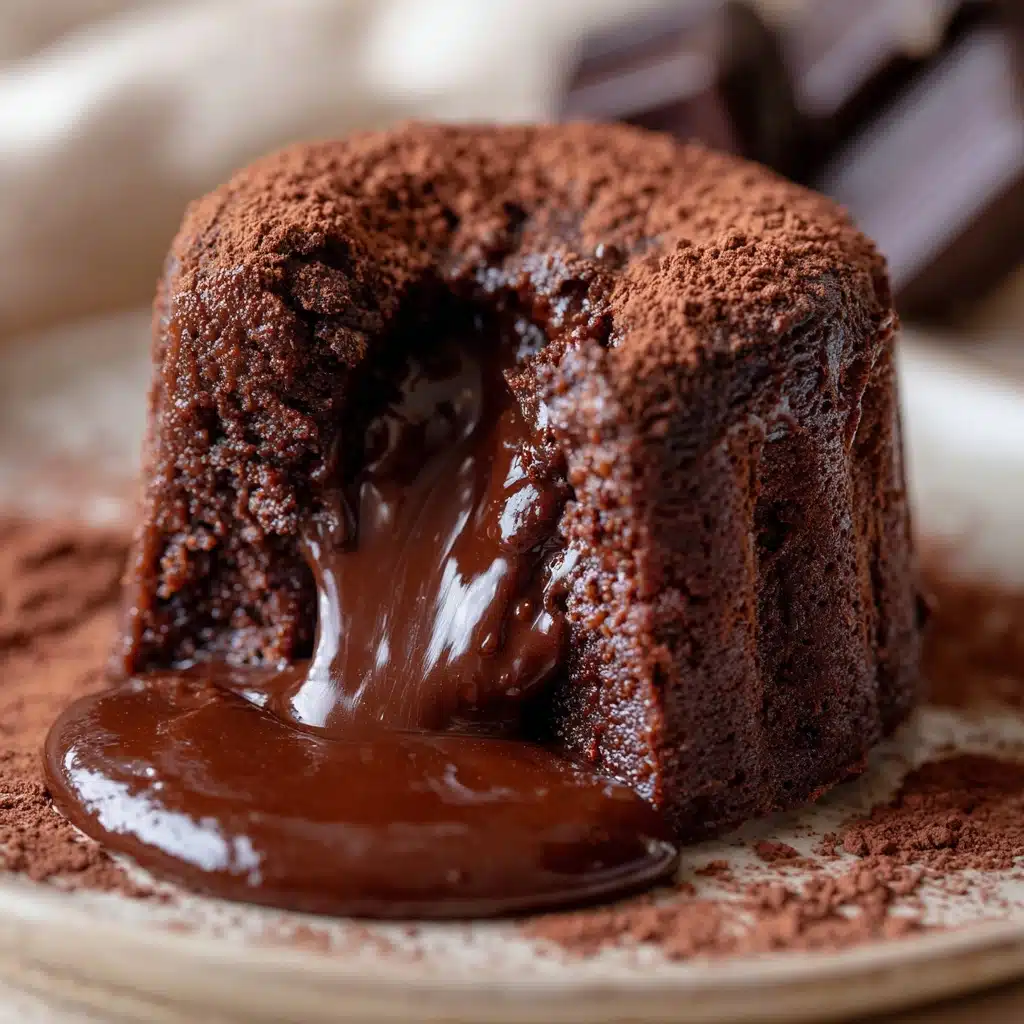 Molten Lava Chocolate Cake Recipe - Recipe Image