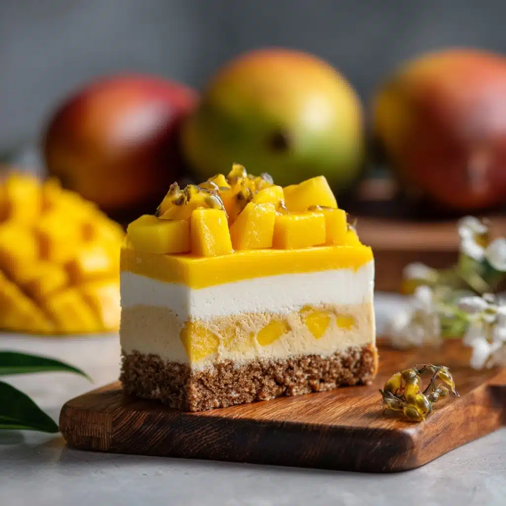 Mango Mousse Cake Recipe - Recipe Image
