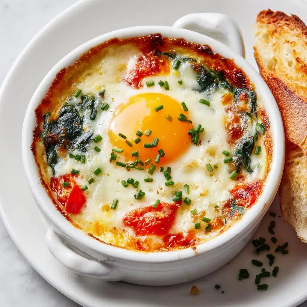 Baked Feta Eggs Recipe - Recipe Image