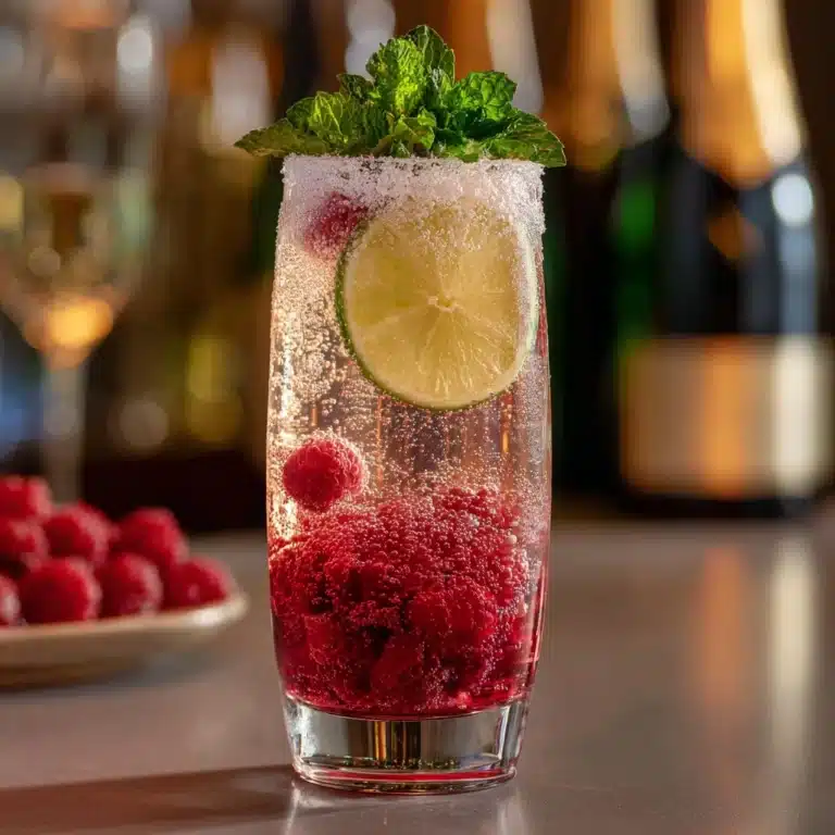 Raspberry Moscato Cocktail