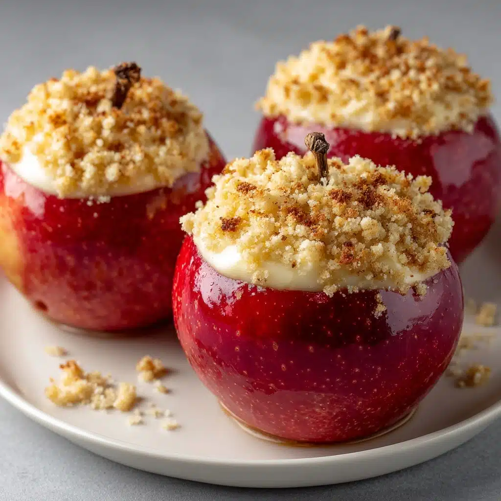 Cheesecake Stuffed Baked Apples (Print Version) Recipe - Recipe Image