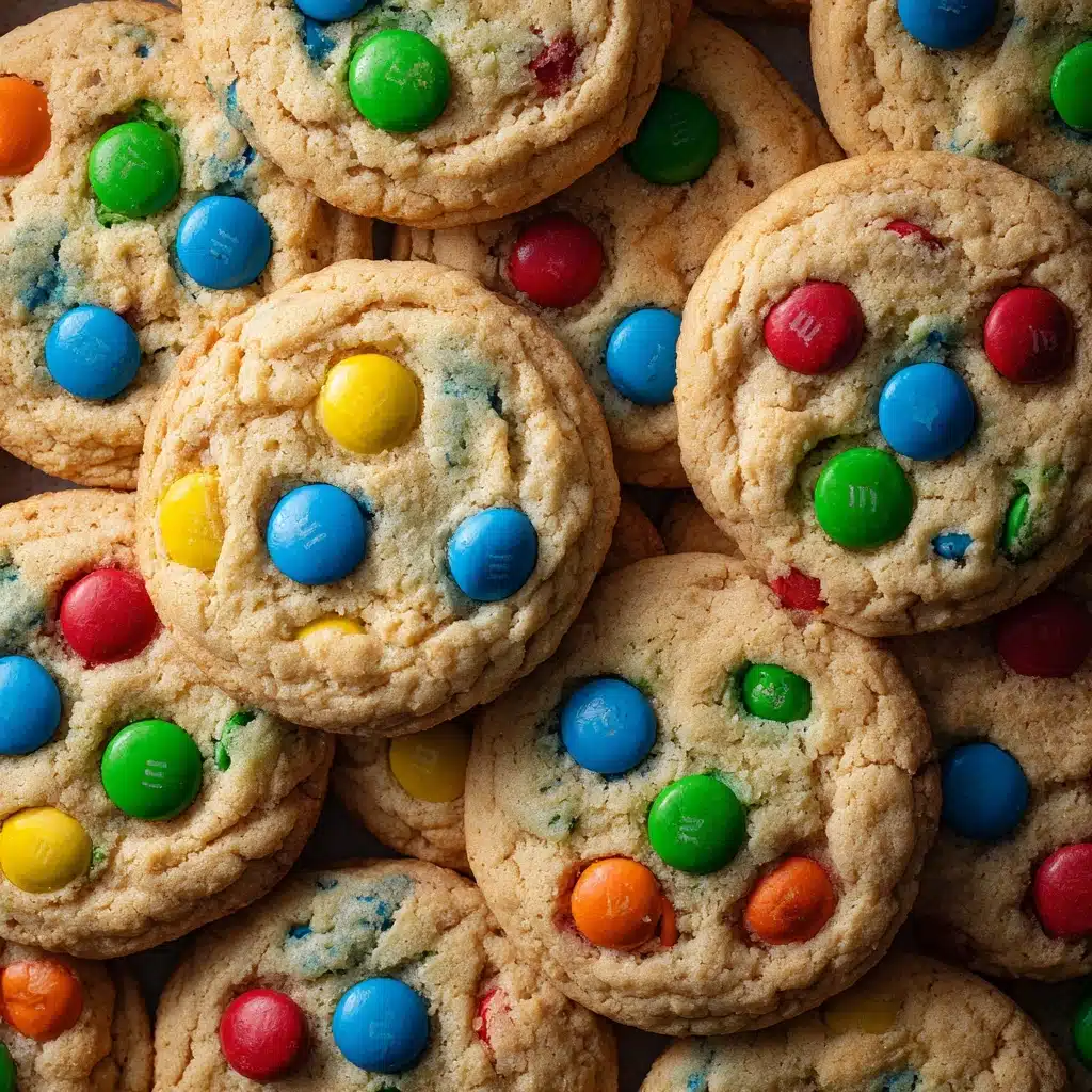 Peanut Butter M&M Cookies Recipe - Recipe Image