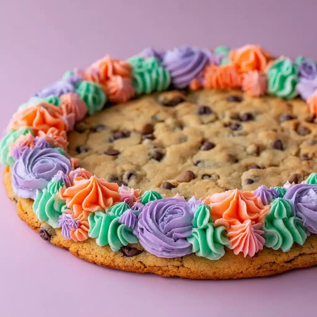 Halloween Chocolate Chip Cookie Cake Recipe - Recipe Image