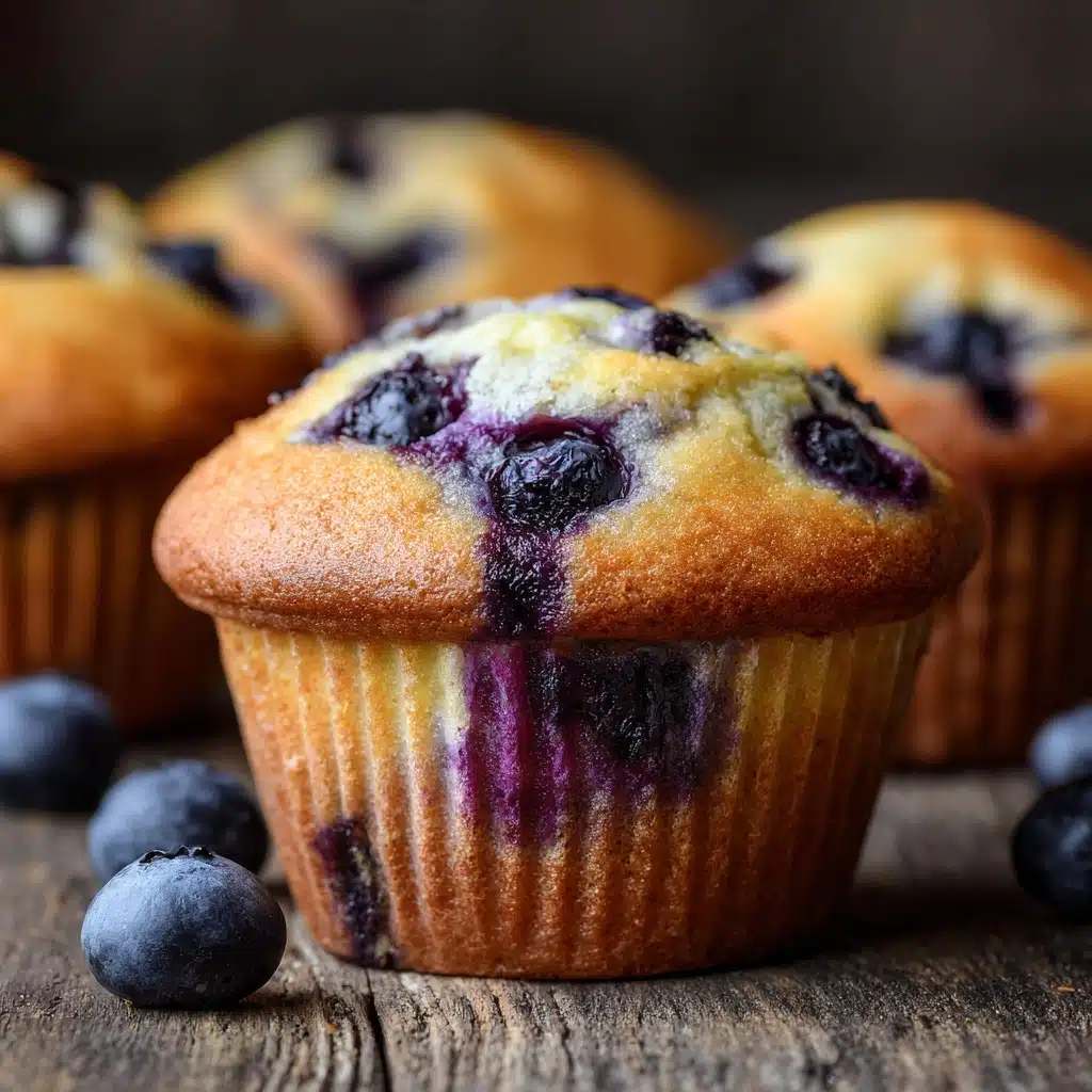 Blueberry Lemon Gluten Free Muffins Recipe