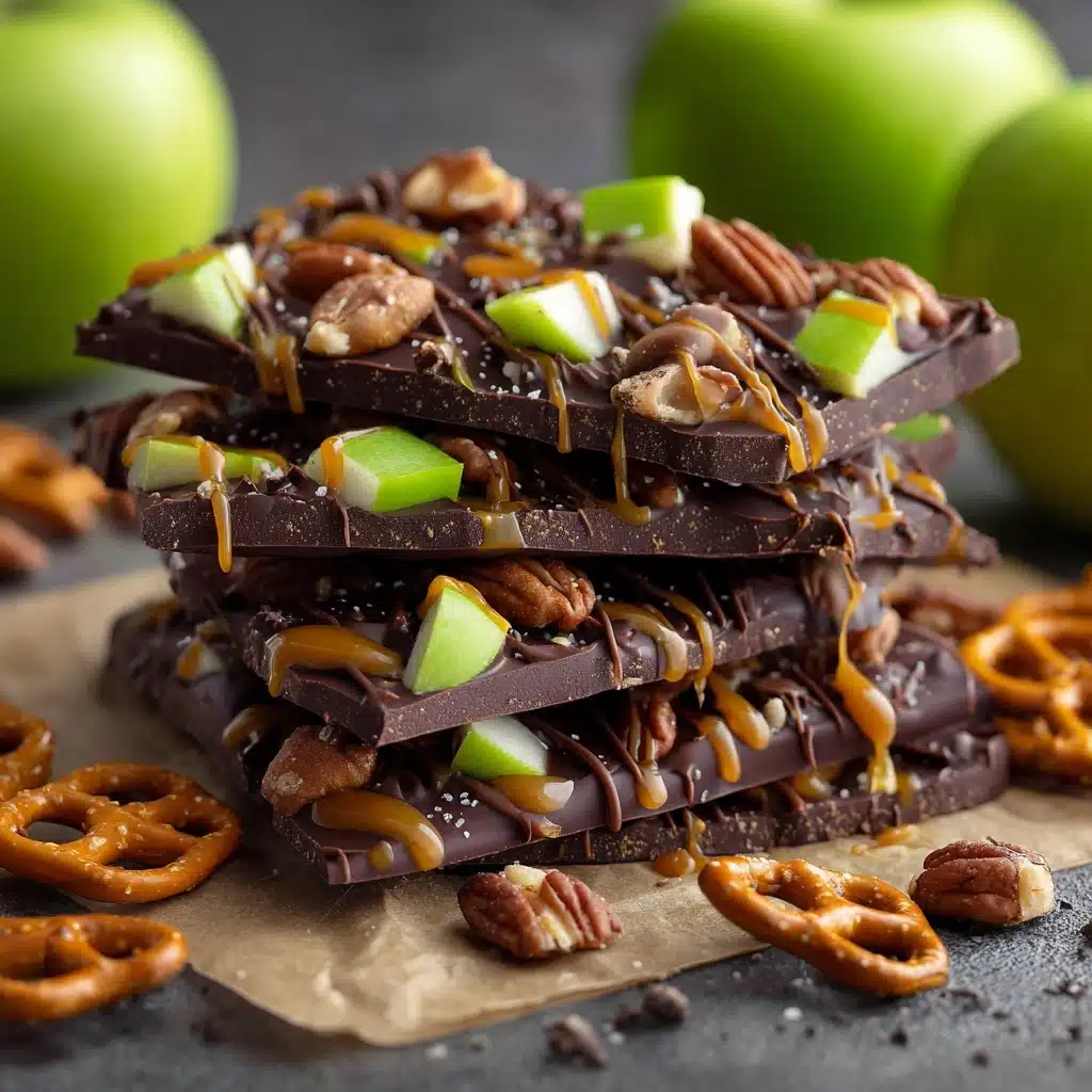 Caramel Apple Bark Recipe - Recipe Image