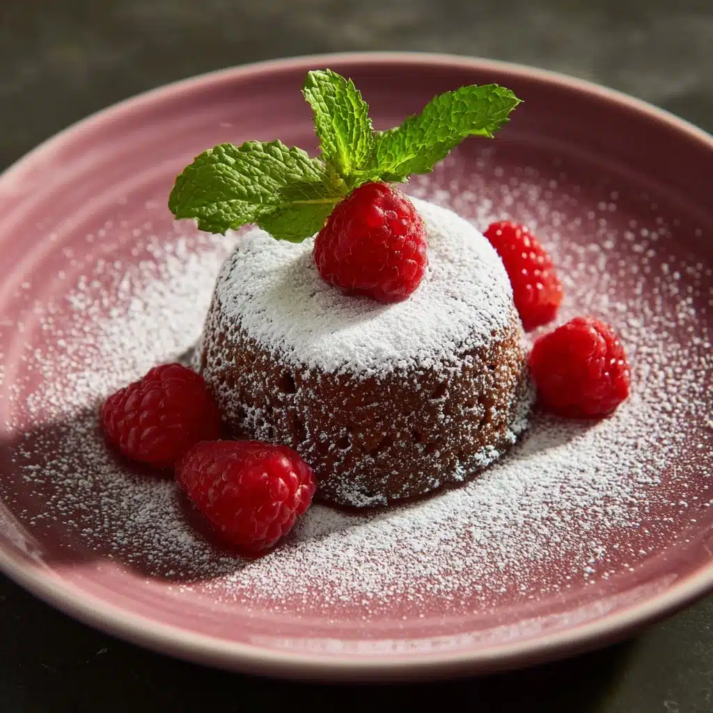 Molten Lava Chocolate Cake Recipe - Recipe Image