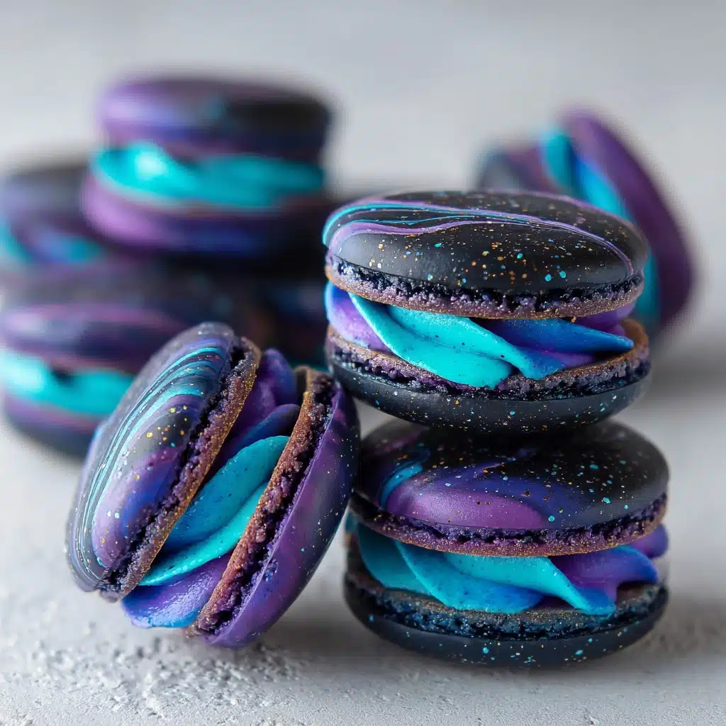 Galaxy Macarons Recipe - Recipe Image
