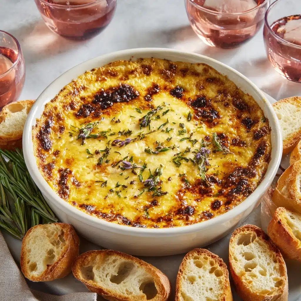 Warm Caramelized Fennel and Leek Cheese Dip Recipe - Recipe Image