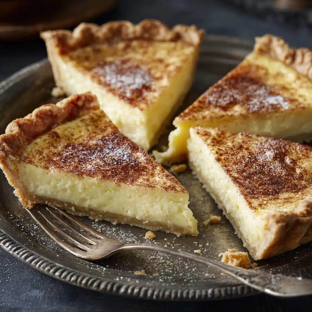 Vegan Puff Pastry Milk Tart Recipe - Recipe Image