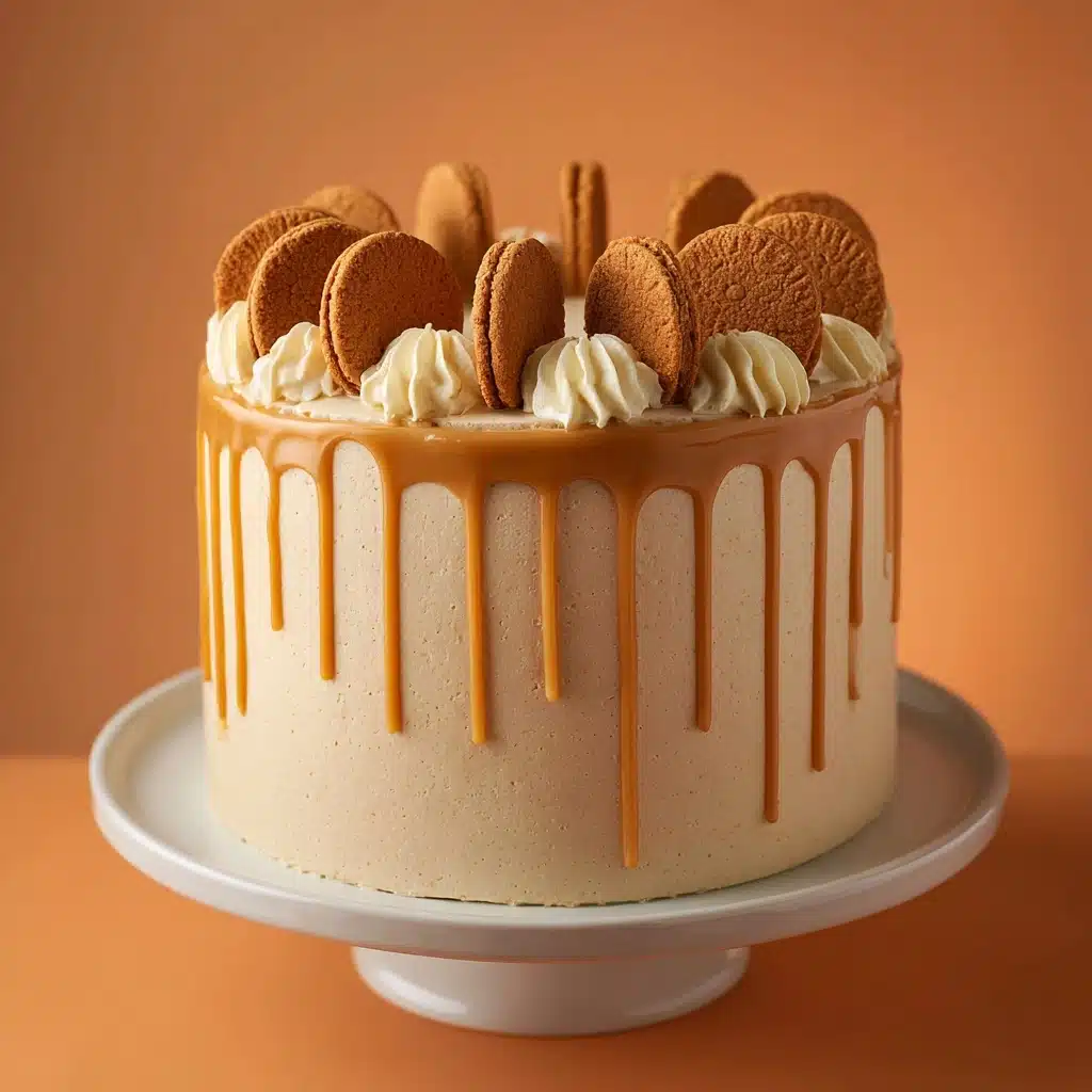 Pumpkin Biscoff Cake Recipe - Recipe Image