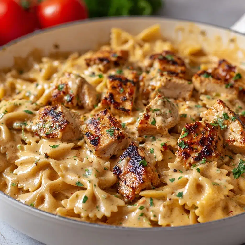 Chicken Garlic Parmesan Pasta Recipe - Recipe Image
