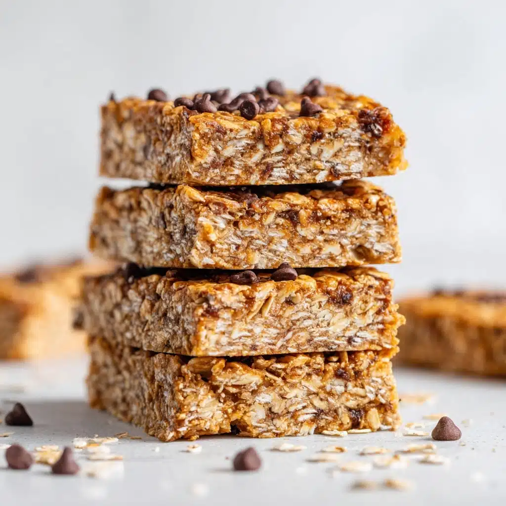Coconut Chocolate Chip Granola Bars Recipe - Recipe Image