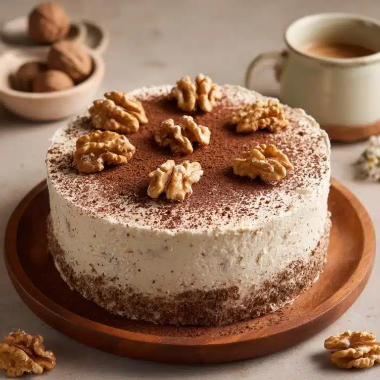 Coffee Walnut Cake Recipe