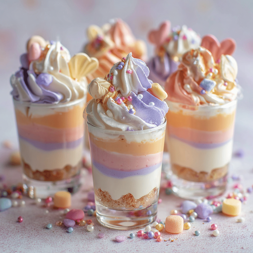 Shimmering Milkshake Shooters