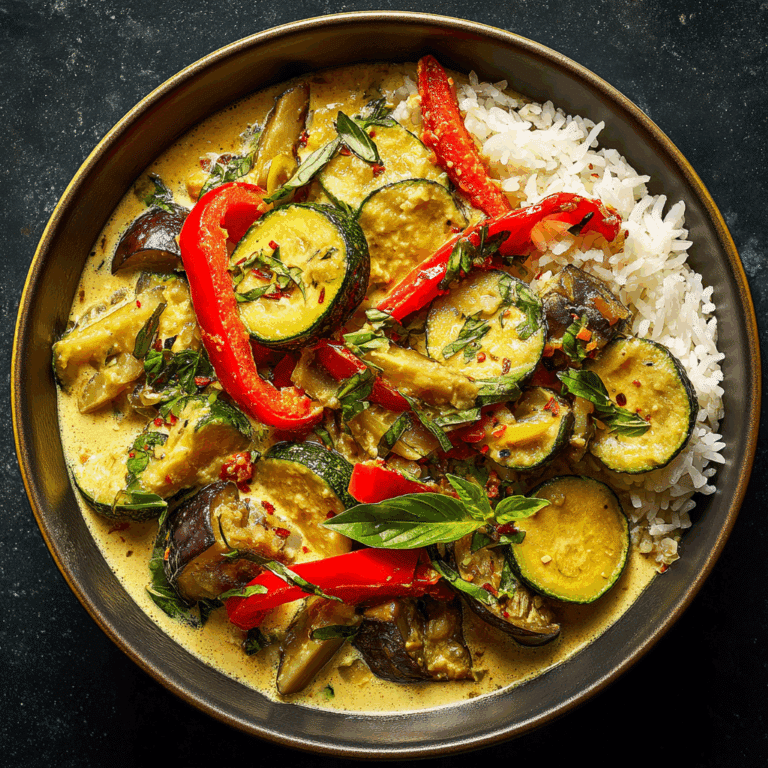 Thai Green Curry with Vegetables