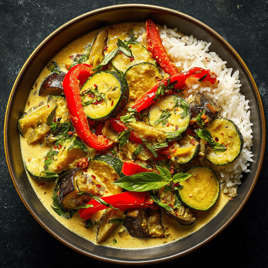 Thai Green Curry with Vegetables