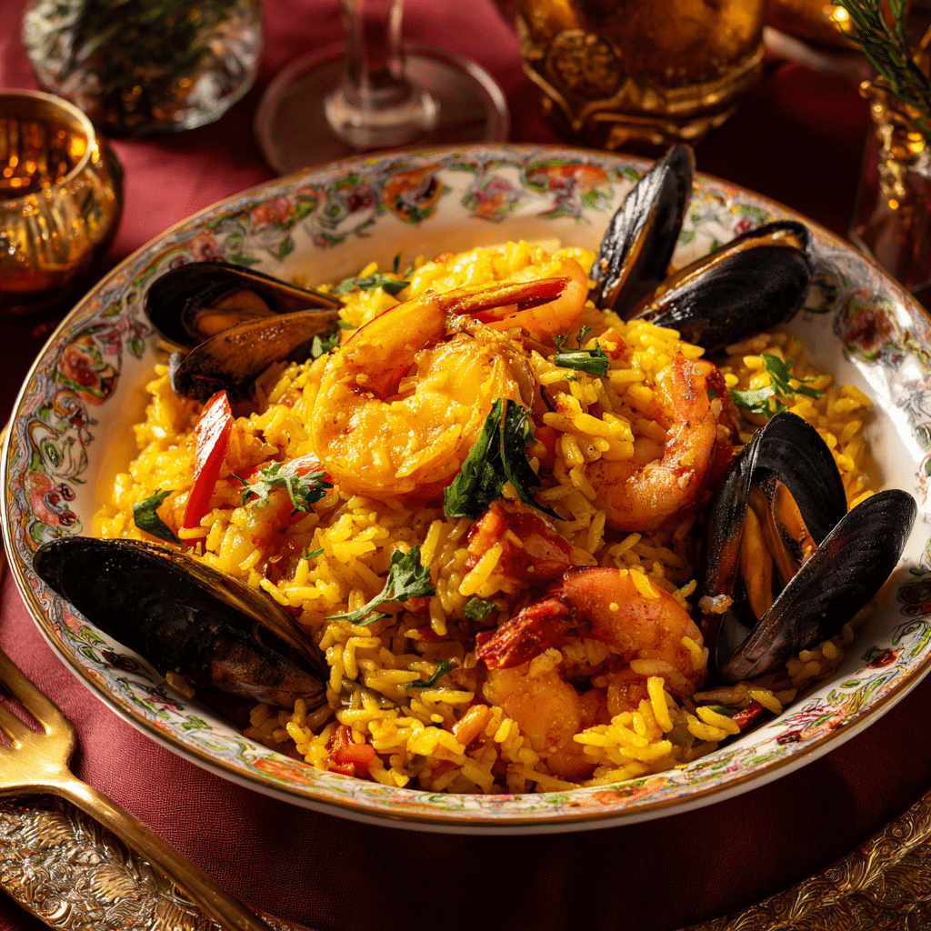 Seafood Paella