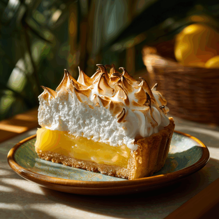 lemon meringue tart