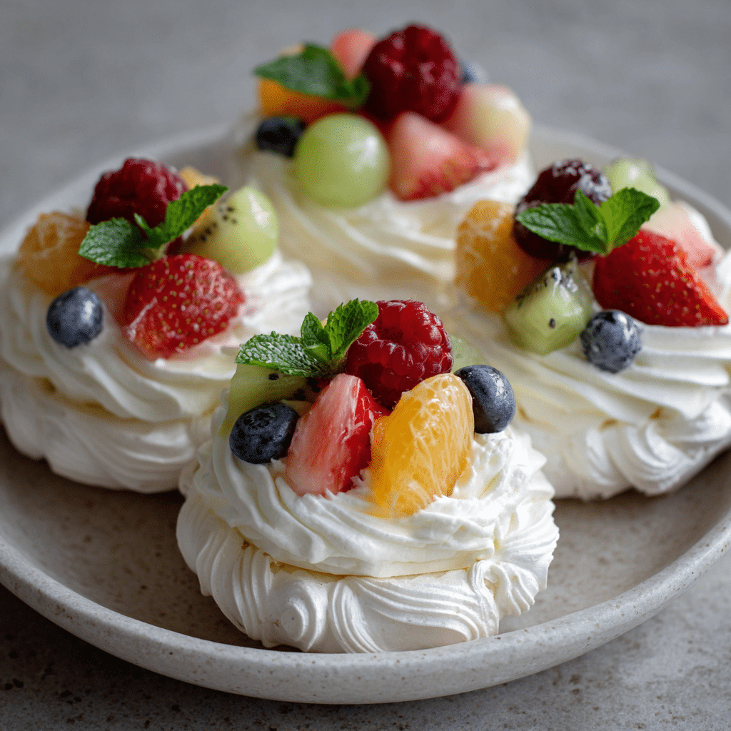Pastel Pavlova Nests