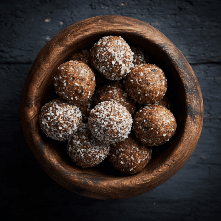 Energy Balls with Oats & Peanut Butter