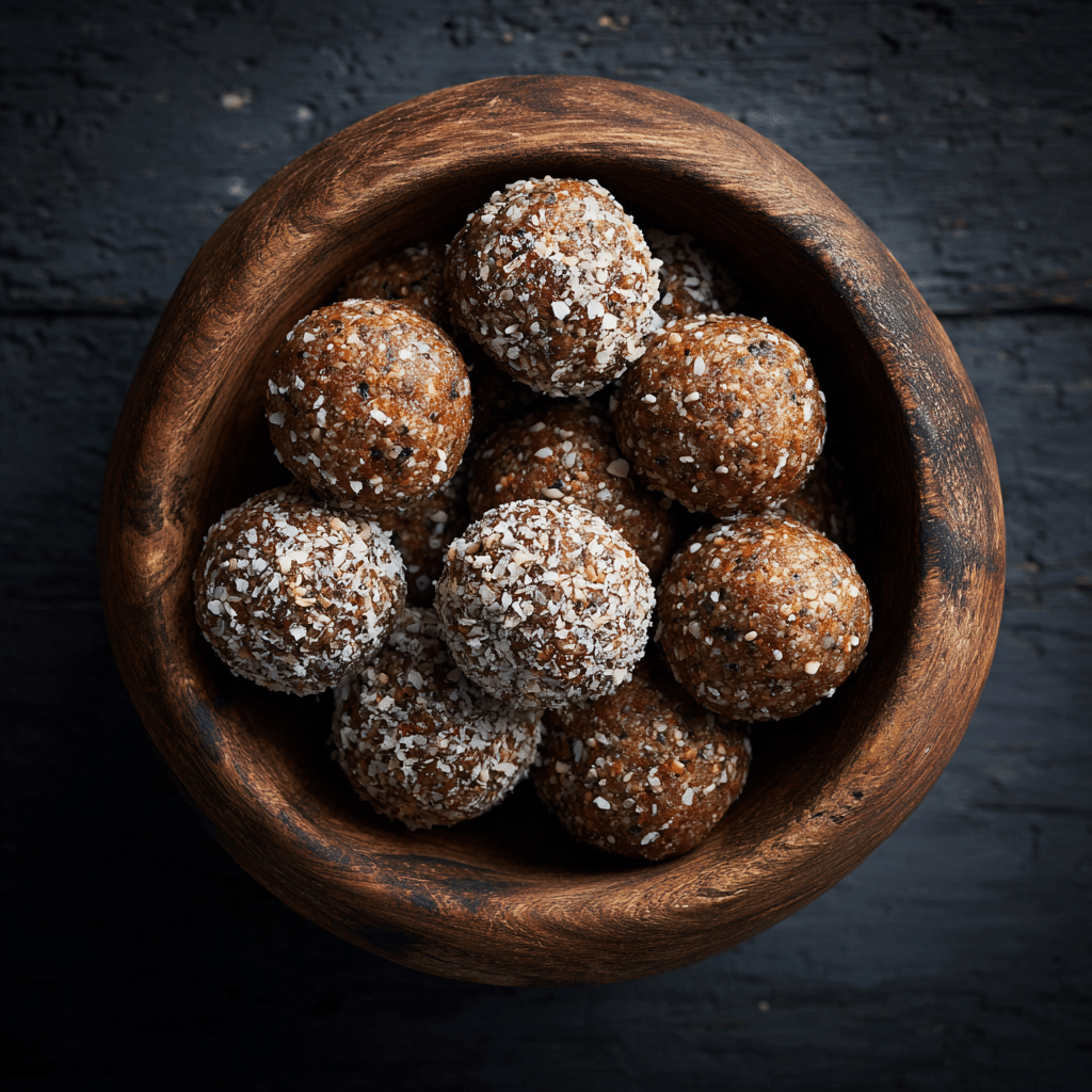 Energy Balls with Oats & Peanut Butter