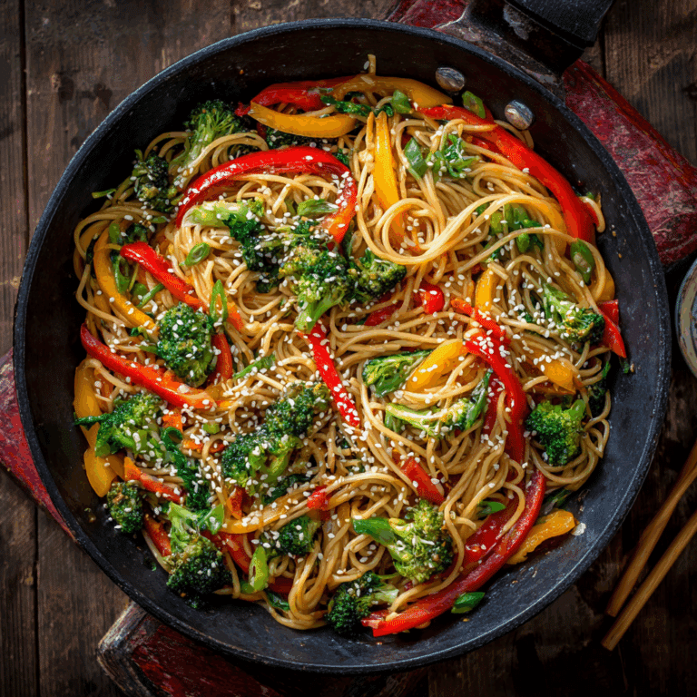 Vegetable Stir-Fry Noodles