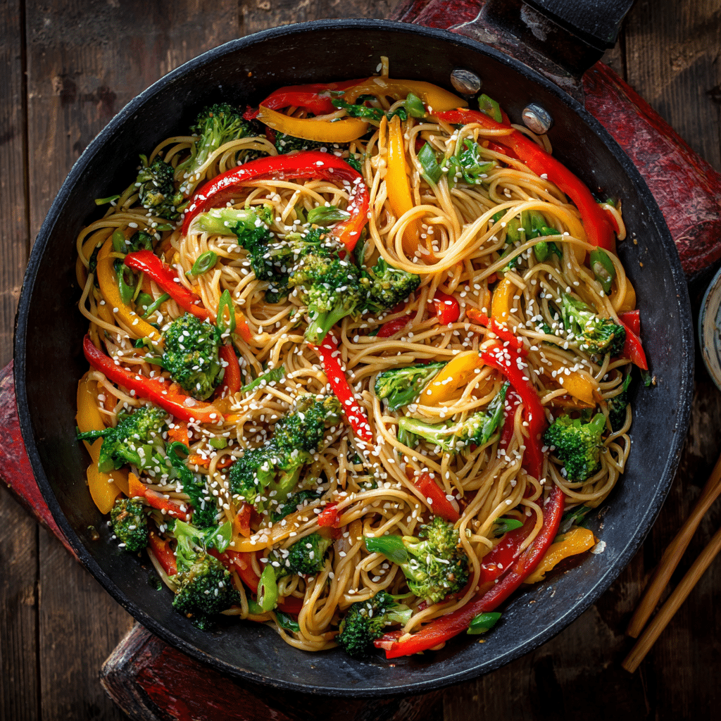 Vegetable Stir-Fry Noodles
