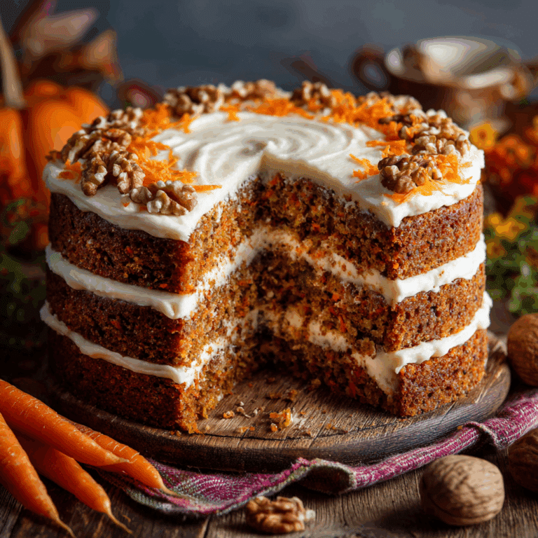 Carrot Cake with Cream Cheese Frosting