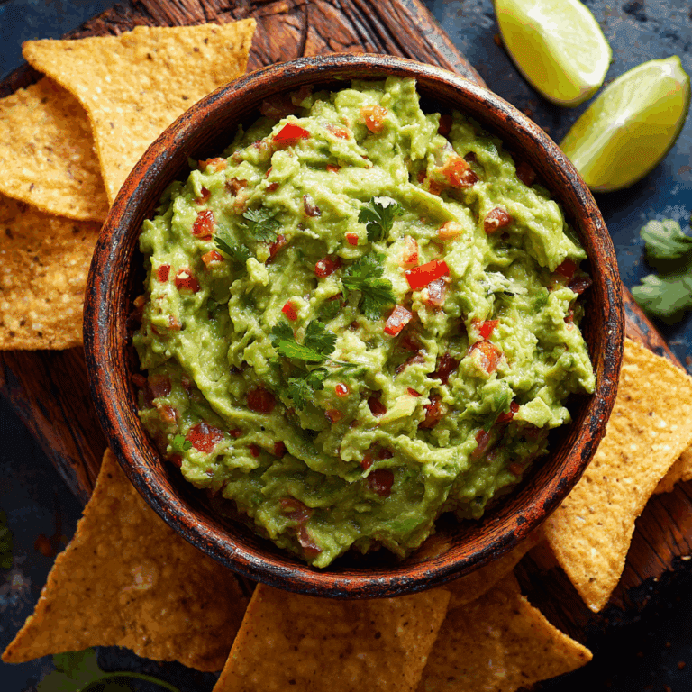 Guacamole with Tortilla Chips