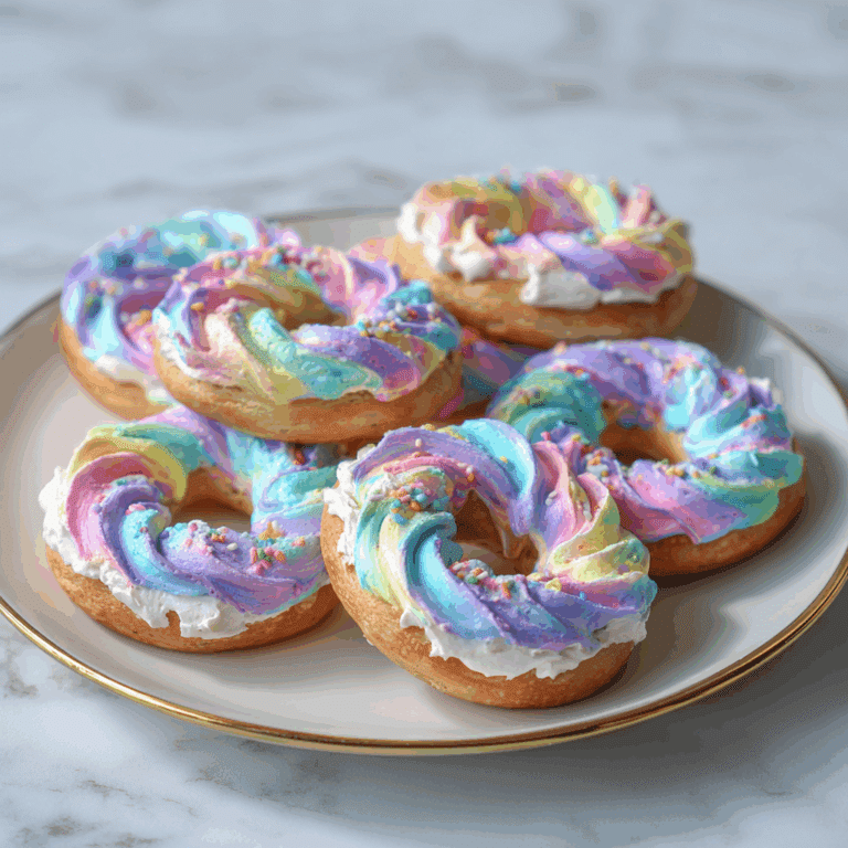 Rainbow Bagels with Cream Cheese