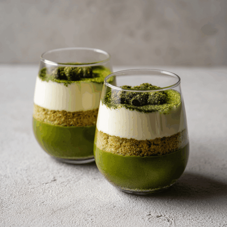 Matcha Tiramisu Cups