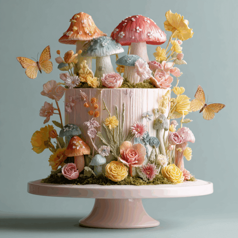 Fairy Garden Cake