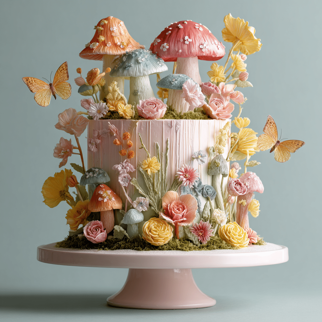 Fairy Garden Cake
