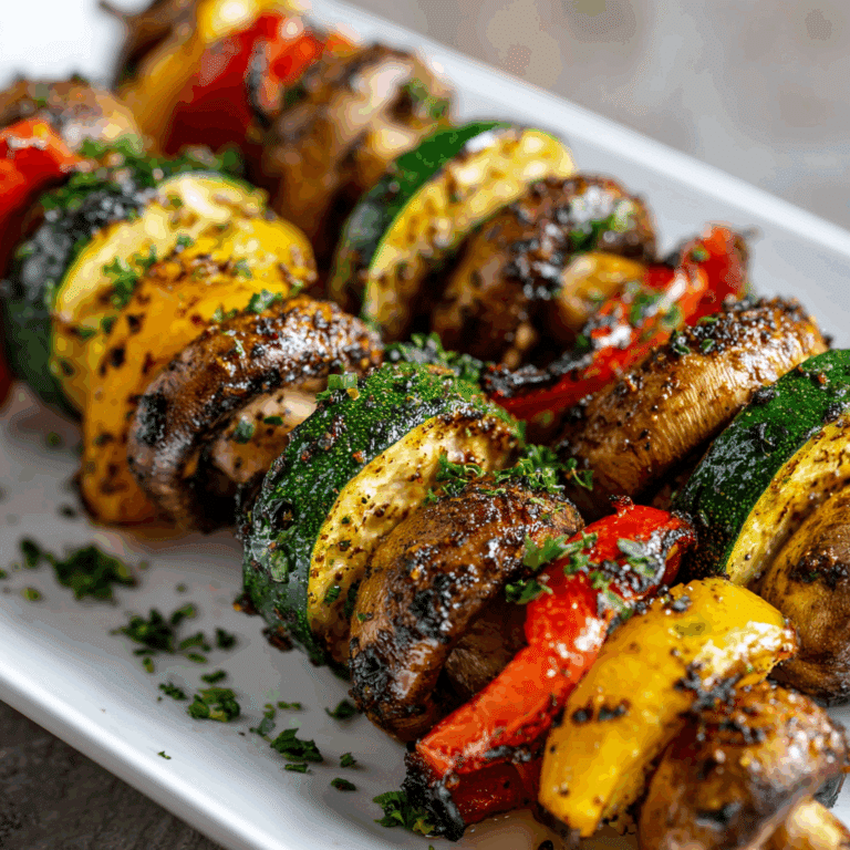 Grilled Veggie Skewers