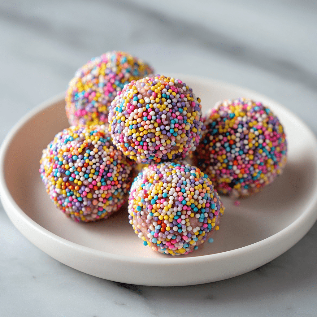 Rainbow Truffle Bites