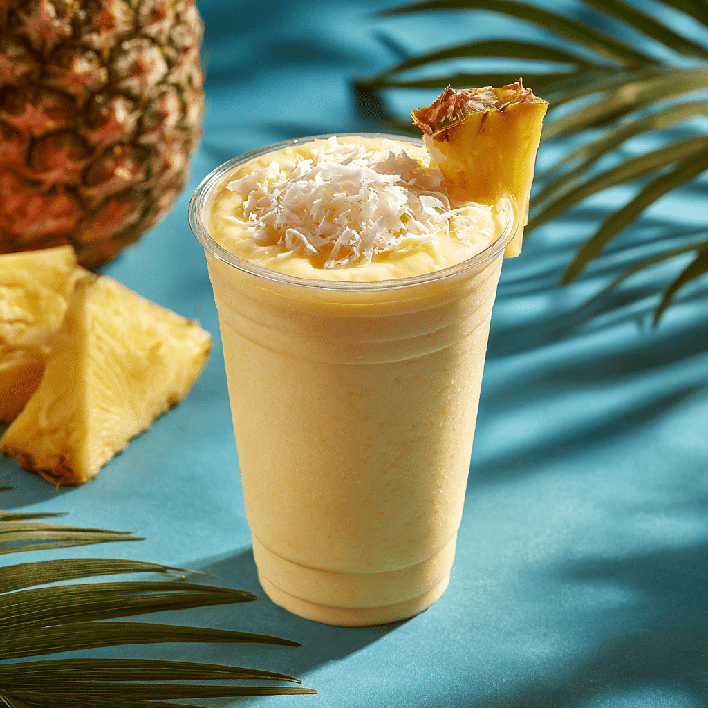 Frozen Piña Colada (Mocktail)